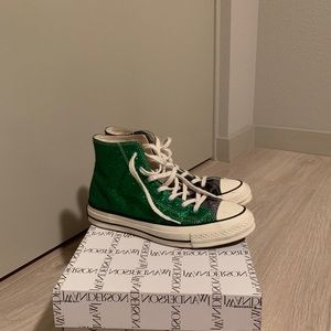 JW Anderson x Converse Green/Blk Sz 6 MENS